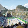 Рио 2016: Центр пляжного волейбола (макет)