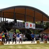 Токио-2020, олимпийские объекты: поле для стрельбы из лука в парке Юмэносима